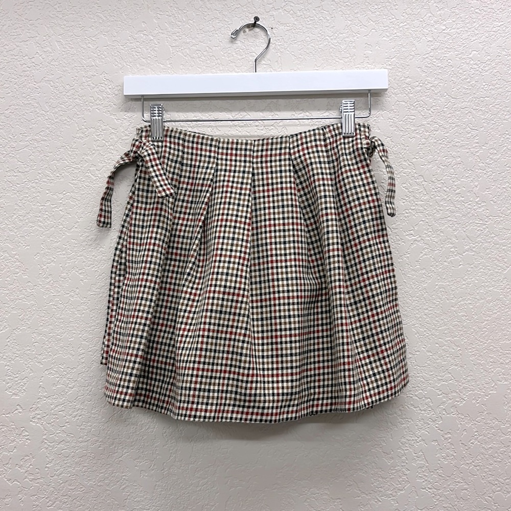 Zara Kids Plaid Skirt